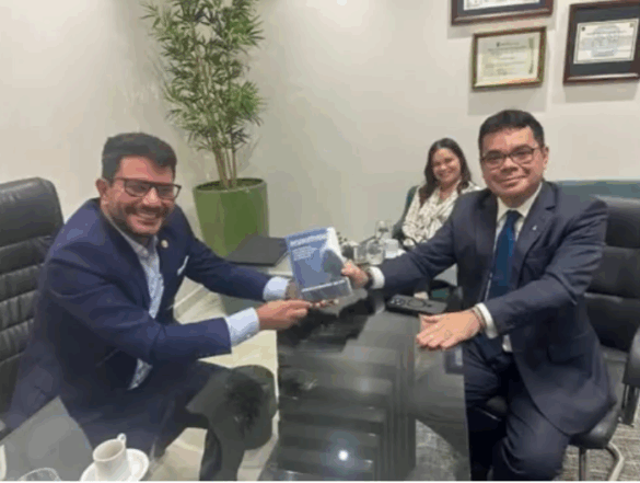 Governador Gladson Cameli e Dr. Osvaldo de Albuquerque 