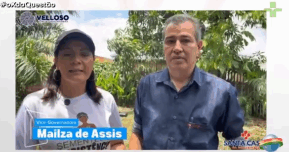 Vice-governadora Mailza Assis e Dr. Batinho