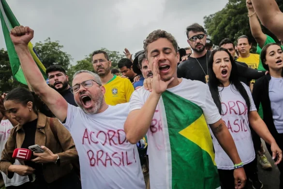 A caminhada saiu do interior de Minas Gerais em direção a Brasília (DFB